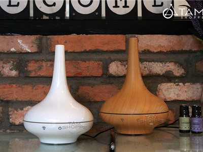 Máy khuếch tán tinh dầu giọt nước lớn phun khói ion [Tặng tinh dầu] MKTTD-02